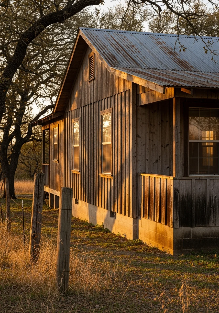 Close-up of a Somerset home with rural character and natural surroundings.